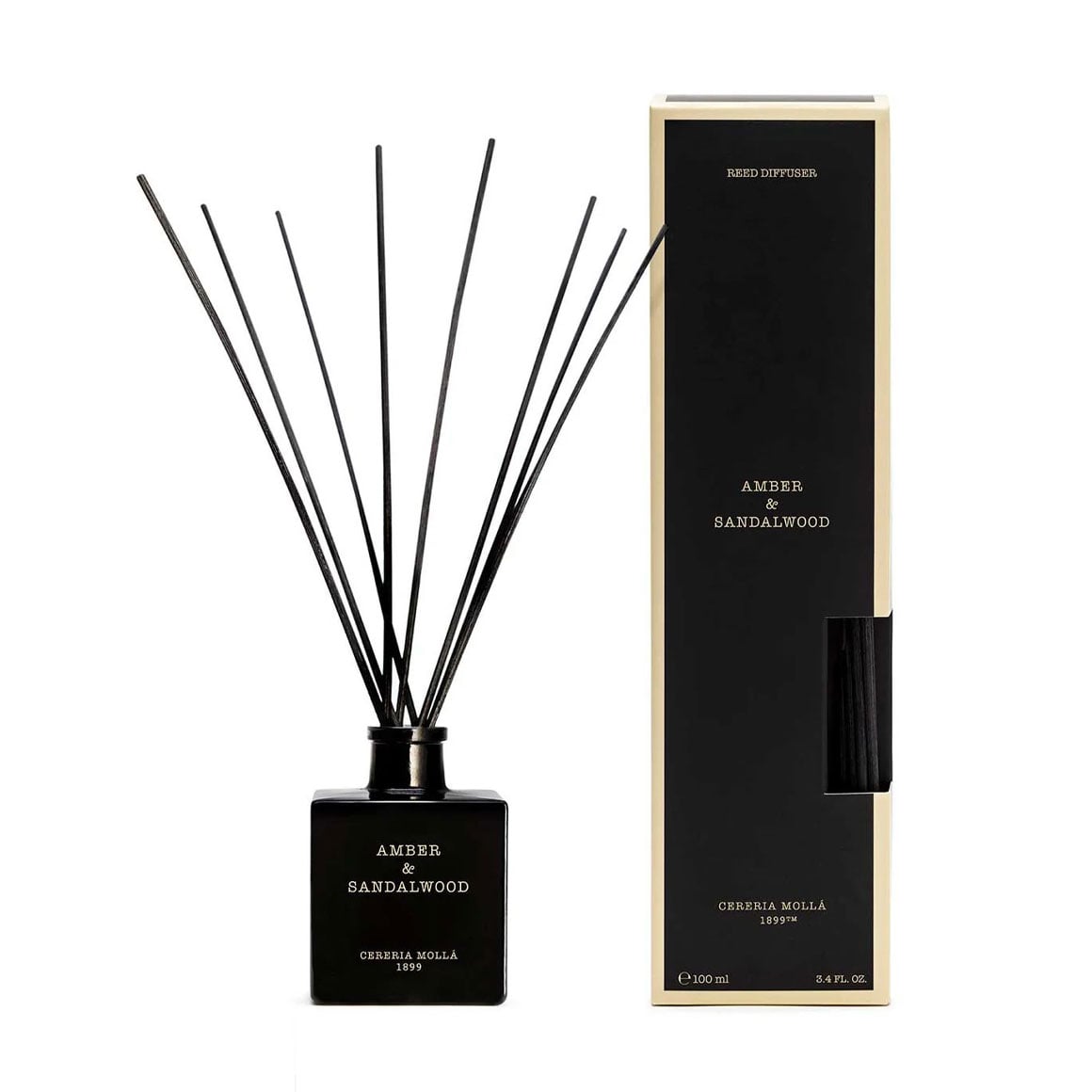 Аромадифузор Cereria Molla Amber &amp; Sandalwood, 100 мл